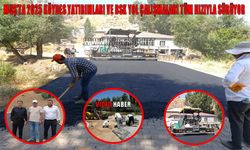 Muş’un kırsal bölgelerinde altyapı ve yol çalışmaları yoğunlaştı