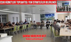 Muş’ta çocuk hizmetleri toplantısı: Yeni uygulamalar masaya yatırıldı
