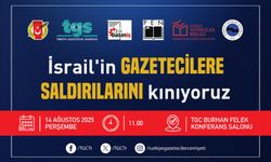 TGC, TGS, DİSK BASIN İŞ, PEN TÜRKİYE, TÜRKYAYBİR, TYS basın toplantısı düzenliyor