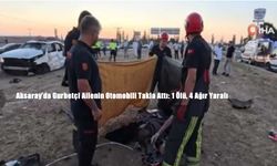 Aksaray’da Gurbetçi Ailenin Otomobili Takla Attı: 1 Ölü, 4 Ağır Yaralı
