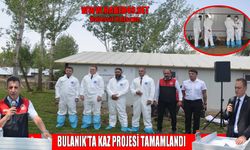 Muş’ta tarımsal dönüşüm başladı: Kaz projesi tamamlandı