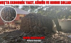 Muş’ta kışın vazgeçilmez yakıtı, doğal gaz ve kömürü geride bıraktı