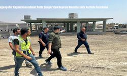 Doğanşehir Kaymakamı Ahmet Fatih Sungur’dan Deprem Konutlarında Yerinde İnceleme