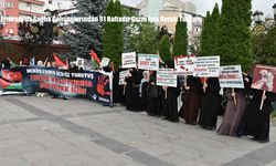 Erzurum’da Sağlık Çalışanlarından 91 Haftadır Gazze İçin Sessiz Yürüyüş