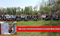Muş’ta ilk kaz dağıtımları yapıldı