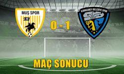 Muşspor üçüncü hazırlık maçından mağlubiyetle ayrıldı