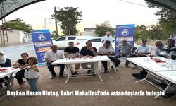 Akçadağ Belediye Başkanı Hasan Ulutaş, Bahri Mahallesi’ndeki Vatandaşlarla Buluştu