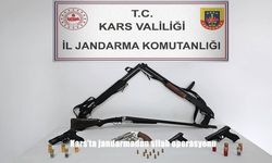 Kars’ta Jandarmadan Silah ve Mühimmat Operasyonu