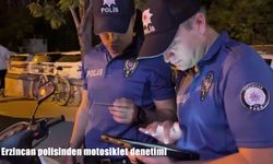 Erzincan’da motosiklet denetimi: 2 bin 23 araç ve sürücü kontrol edildi