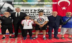 Elazığlı Genç Pehlivanlardan Uluslararası Başarı