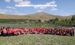 Kızılay Gönüllüleri Erzurum’dan Mutlu Ayrıldı