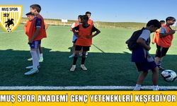 Muş Spor Akademisi'nin ilçe seçmeleri başladı: Saha genç yeteneklerin