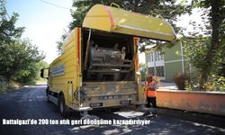 Battalgazi’de 200 ton atık geri dönüşüme kazandırılıyor