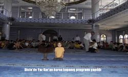 Dicle’de yaz Kur’an kursu kapanış programı düzenlendi