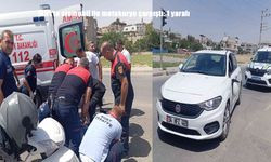 Siirt’te otomobil ile motokurye çarpıştı: 1 kişi yaralandı