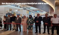 MalatyaPark AVM’de Kurs Merkezleri Yıl Sonu Sergisi ziyarete açıldı