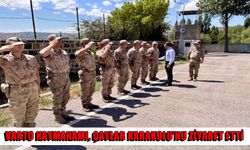 Varto Kaymakamı Işık’tan Çaylar Karakolu'na moral ziyareti