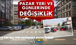 Van’da iki pazarın günü ve yeri değişti