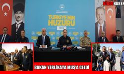 İçişleri Bakanı Yerlikaya, Muş’ta suçla mücadele verilerini paylaştı