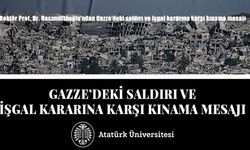 “Gazze’de Yaşananlar Büyük Bir İnsanlık Dramıdır”