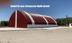 Dedeli’de Gençlere Spor Müjdesi: Modern Halı Saha Hizmete Açıldı
