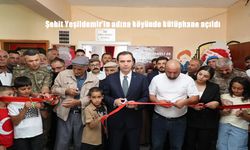 Bitlis’te Şehit Mahsun Yeşildemir’in Adı Köy Kütüphanesinde Yaşatılacak