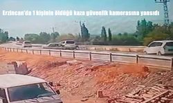 Erzincan’da Trafik Kazası: 1 Ölü, 5 Yaralı, Güvenlik Kamerasına Yansıdı
