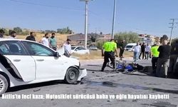 Bitlis Ahlat’ta Feci Trafik Kazası: Baba ve Oğlu Hayatını Kaybetti
