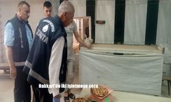 Hakkari’de Hijyen ve Gramaj Denetiminde İki İşletmeye Ceza Kesildi