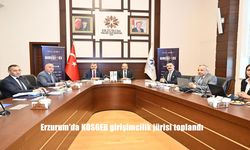 Erzurum’da KOSGEB Girişimcilik Jürisi Yeni Fikirlerle Buluştu