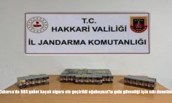 Çukurca’da Kaçak Sigara Operasyonu: 985 Paket Bandrolsüz Sigara Ele Geçirildi