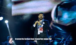 Erzurum Kültür Yolu Festivali’nde Serkan Kaya Coşkusu