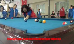 Pütürgeli Genç Kızlar Bilardo Kurslarına Akın Ediyor