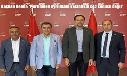 Başkan Faruk Demir: "CHP’den Ayrılmam Kesinlikle Söz Konusu Değil"