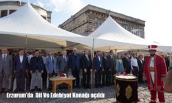 Erzurum’da Dil ve Edebiyat Konağı Hizmete Açıldı