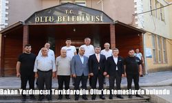 Bakan Yardımcısı Tarıktaroğlu Oltu’da Ziyaretlerde Bulundu
