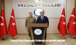 3’üncü Ordu Komutanı Korgeneral Tuncay Altuğ Erzincan’da Göreve Başladı