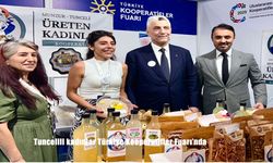 Tuncelili Kadınlar Türkiye Kooperatifler Fuarı’nda Göz Doldurdu