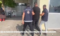 Ağrı’da Kesinleşmiş Hapis Cezası Bulunan 2 Hükümlü Yakalandı