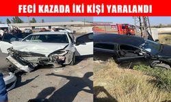 Muş’ta iki otomobil çarpıştı: 2 yaralı