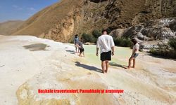 Başkale Travertenleri Görenleri Büyülüyor: Pamukkale'yi Aratmayan Doğal Güzellik