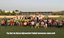Bitlis’te Yaz Kur’an Kursu Futbol Turnuvası Tamamlandı: Gençler Kardeşlik İçinde Yarıştı