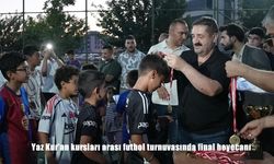 Elazığ’da Yaz Kur’an Kursları arası futbol turnuvası sona erdi