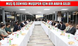 Muşspor'a destek yemeği