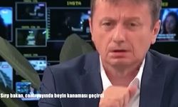 Sırbistan Kamu Yatırımları Bakanı Glisic canlı yayında beyin kanaması geçirdi