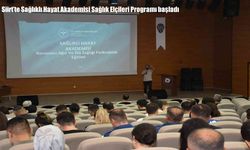 Siirt’te “Sağlık Elçileri” programı başladı