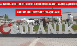 Bulanık’tan ücretsiz kalkacak araçların hareket yerleri açıklandı