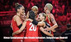 Dünya Şampiyonası’nda Filenin Sultanları Bulgaristan’ı 3-0 mağlup etti