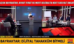 Muşlu yazılımcı Delibalta, CNN Türk’te Selçuk Bayraktar ile 'Next Sosyal’i anlattı