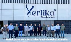 Atatürk Üniversitesi Heyeti İstanbul’da İlaç Hammadde Sentez Merkezi için teknik ziyaretler gerçekleştirdi